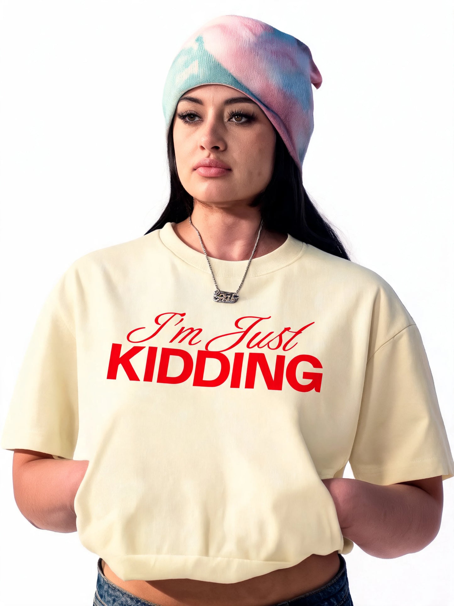 I'M JUST KIDDING OFF WHITE | TRYMEEOUT