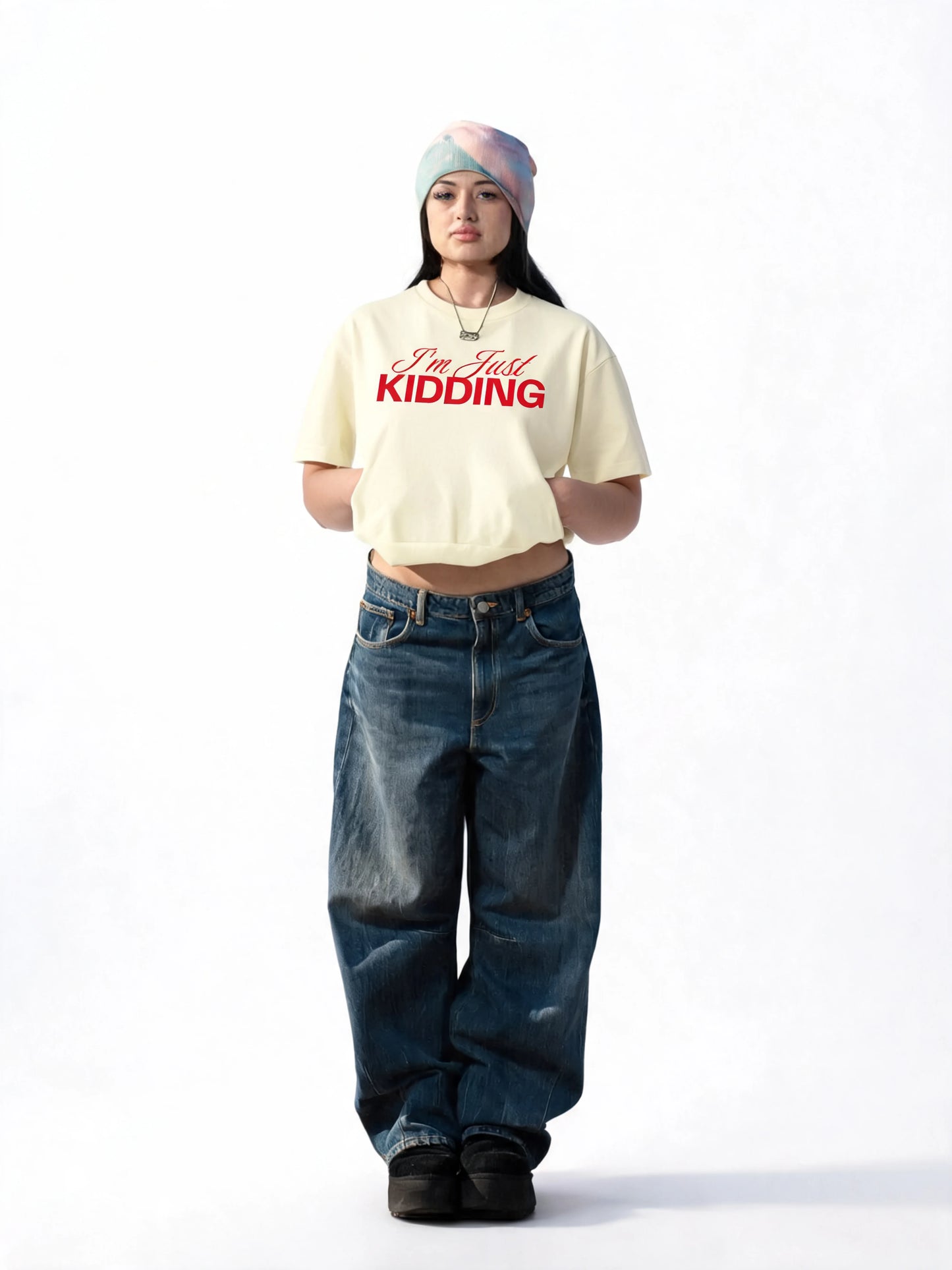 I'M JUST KIDDING OFF WHITE | TRYMEEOUT