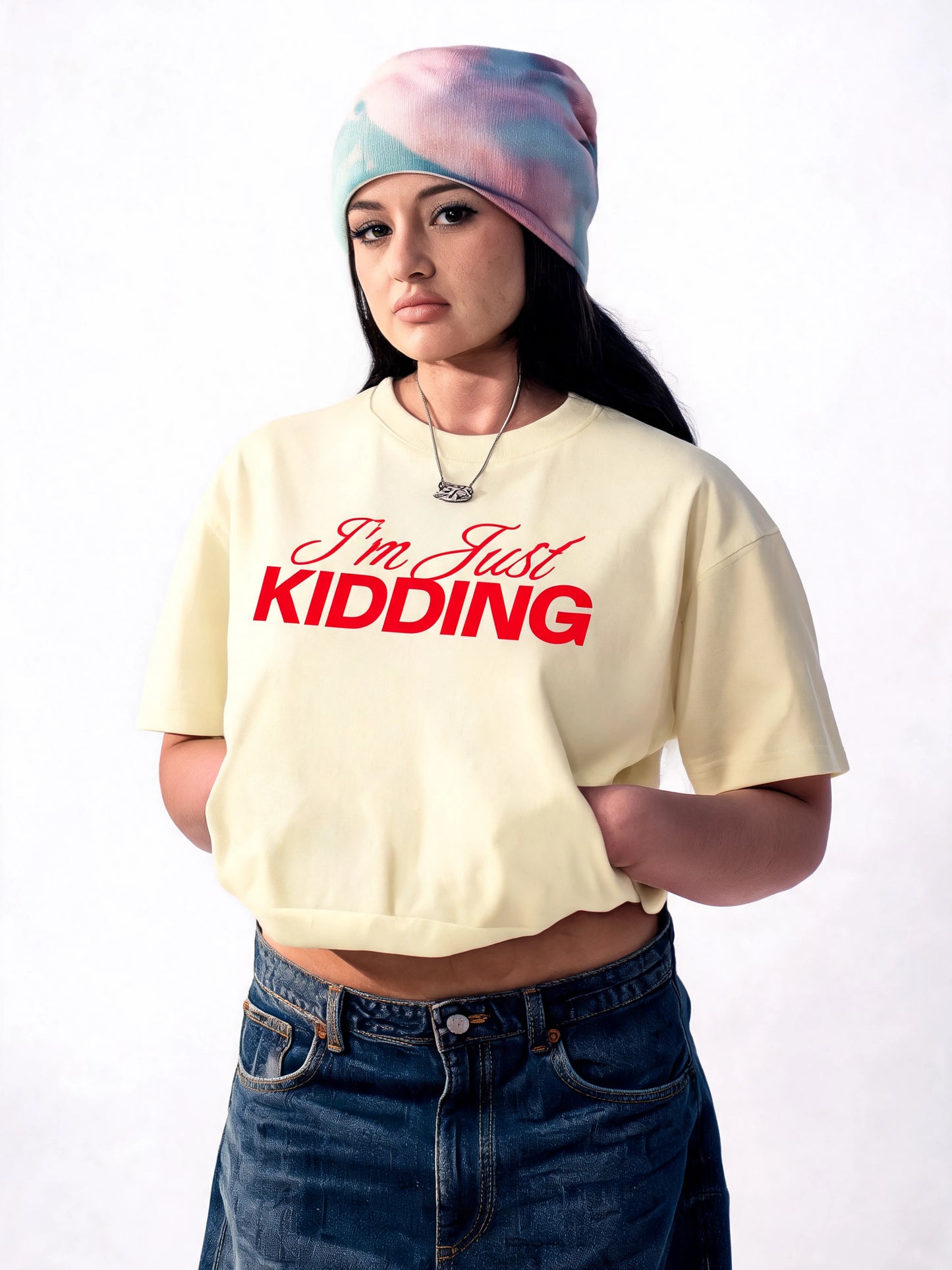 I'M JUST KIDDING OFF WHITE | TRYMEEOUT