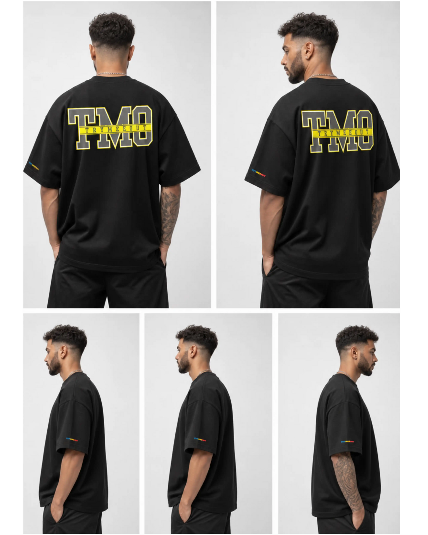 TRYMEEOUT Grey Yellow
