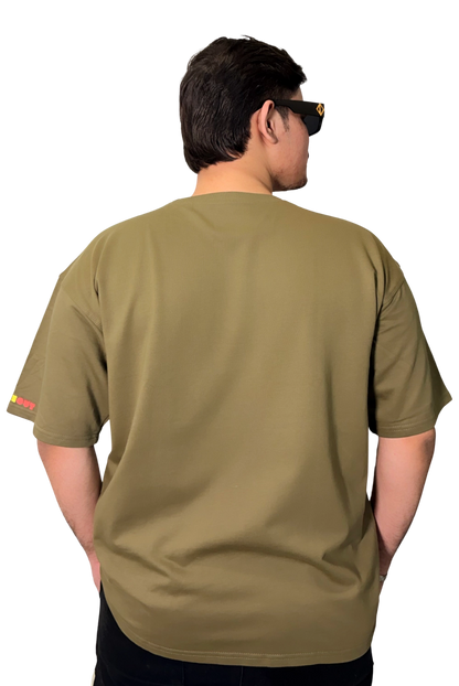 Oversized Bage Green – MAKE MONEY NO DRAMA