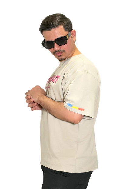 Oversized Grey – TRYMEEOUT WEAR THE CHALLENGE (ANIME BLUE)