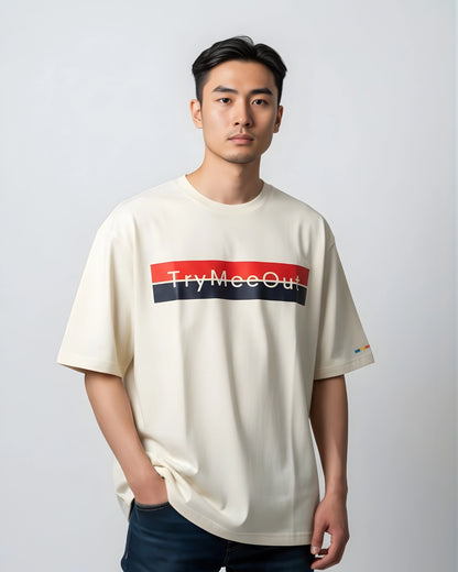 TRYMEEOUT BLUE RED GRAFFITI