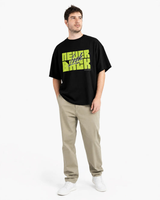 NEVER LOOK BACK - BLACK(NEON)