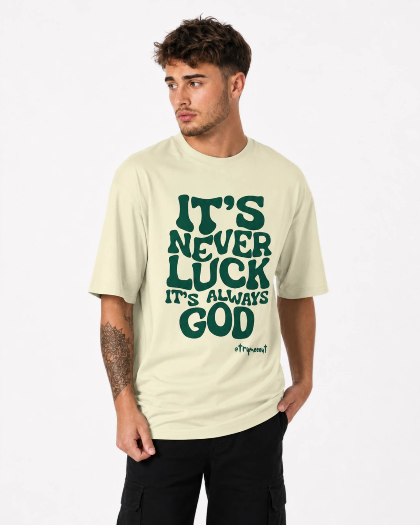 IT'S NEVER LUCK