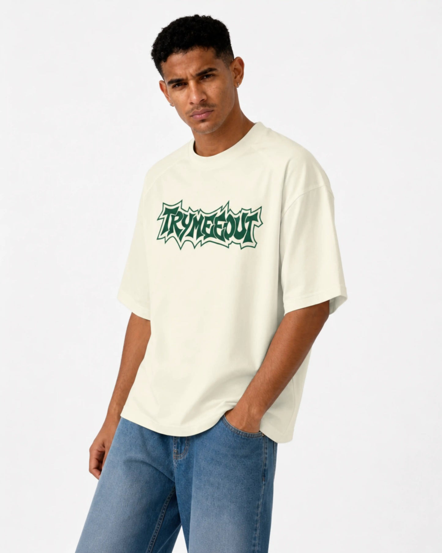 TRYMEEOUT Green Graffiti