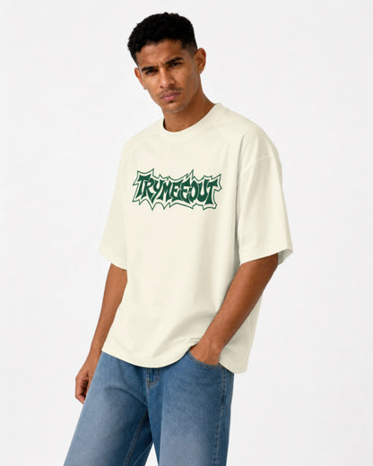 TRYMEEOUT Green Graffiti