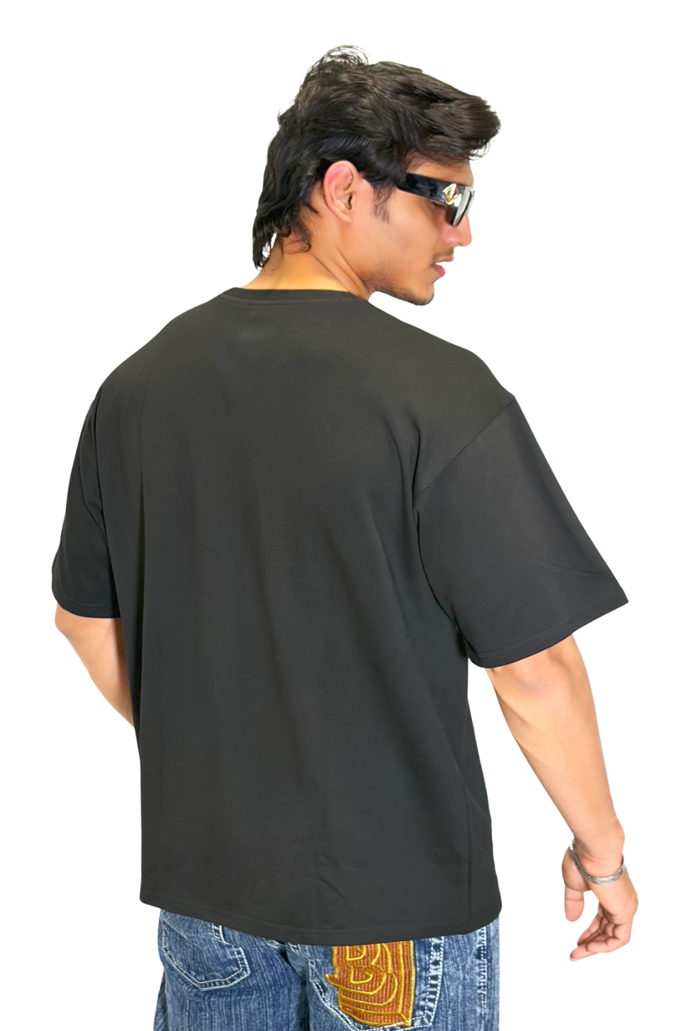 Oversized Black – TRYMEEOUT Crystal Graffiti